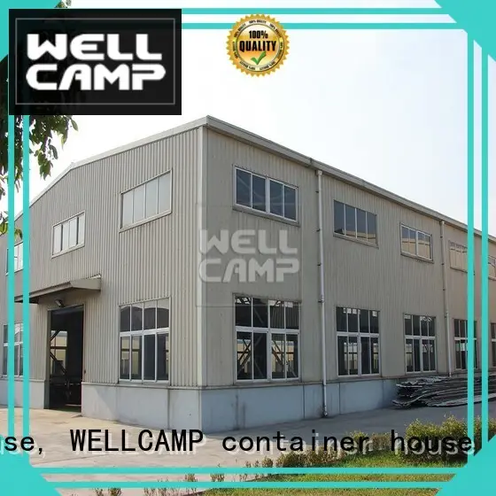 WELLCAMP, WELLCAMP prefab house, WELLCAMP container house steel cheap prefab warehouse prefabricated for 1