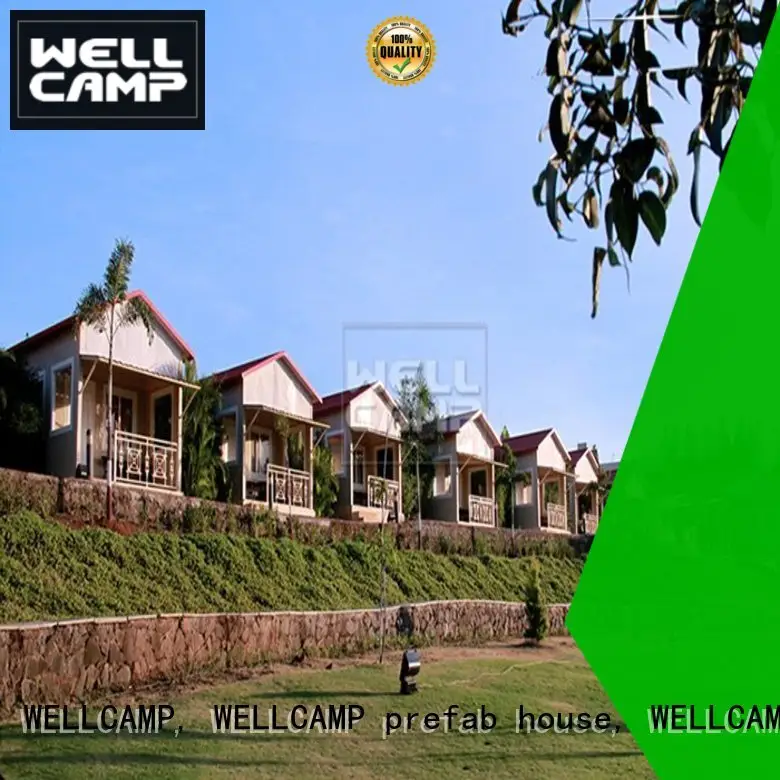 cost of prefabricated houses villa for hotel WELLCAMP, WELLCAMP prefab house, WELLCAMP container house 1