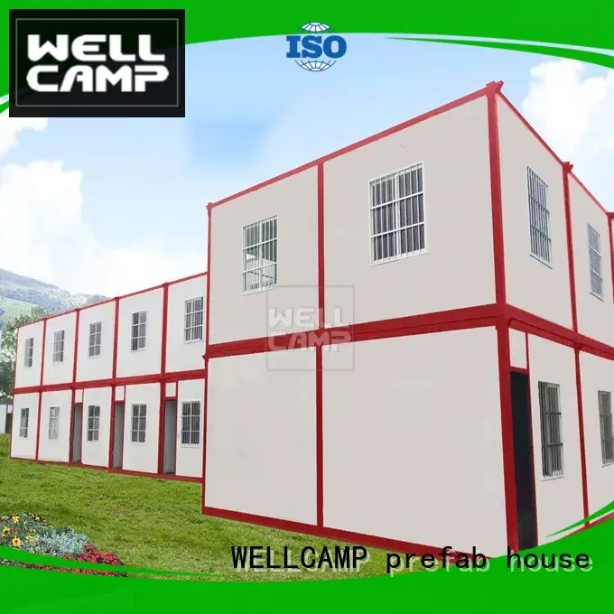 WELLCAMP, WELLCAMP prefab house, WELLCAMP container house portable container house project house for living 1