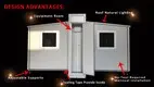 safe container van house design with two bedroom for living 4
