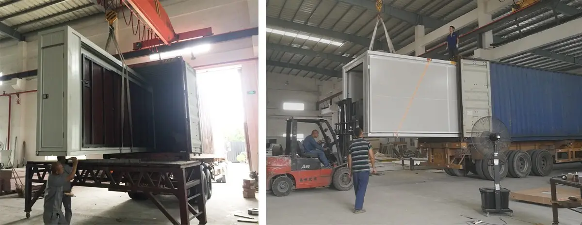safe container van house design with two bedroom for living 5