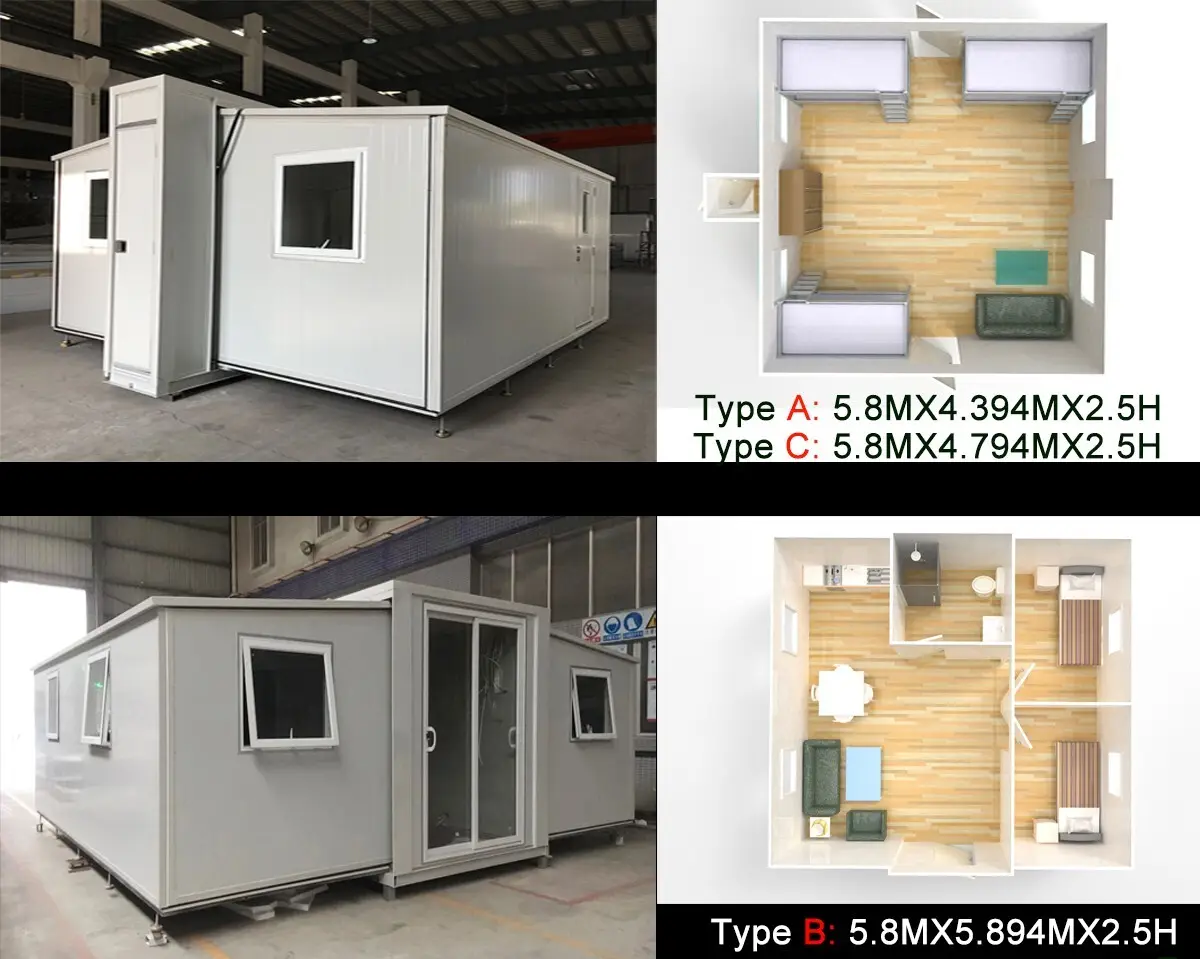 WELLCAMP, WELLCAMP prefab house, WELLCAMP container house container home ideas wholesale for dormitory 3