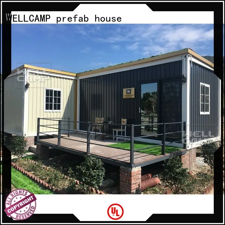 WELLCAMP, WELLCAMP prefab house, WELLCAMP container house latest modern container homes in garden for hotel 1