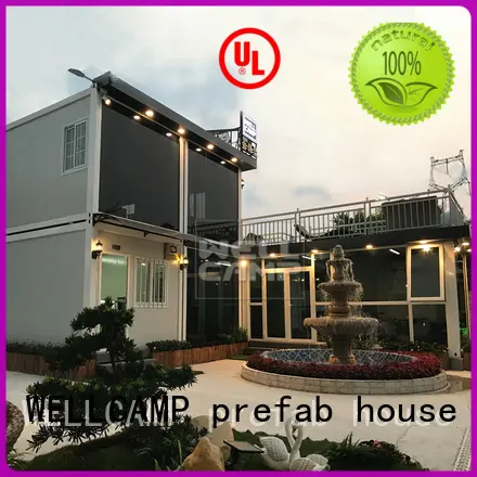 WELLCAMP, WELLCAMP prefab house, WELLCAMP container house latest luxury container homes labour camp for resort 1