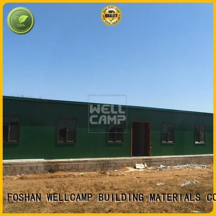 WELLCAMP, WELLCAMP prefab house, WELLCAMP container house simple prefabricated houses container good selling for dormitory 1