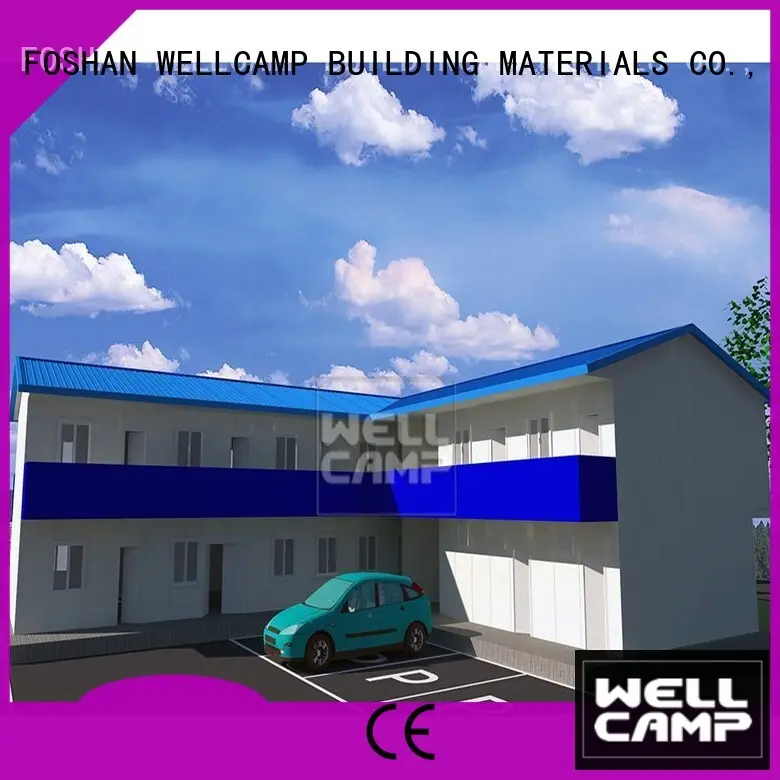 WELLCAMP, WELLCAMP prefab house, WELLCAMP container house sandwich china prefabricated house manufacturers high quality for labour camp 1