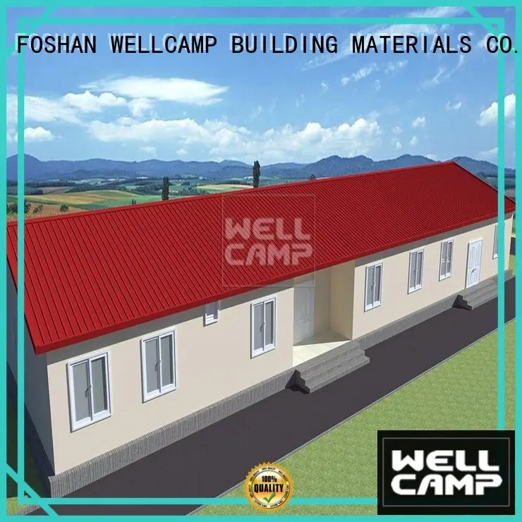 safe modern prefabricated houses hot sale for countryside WELLCAMP, WELLCAMP prefab house, WELLCAMP container house 1