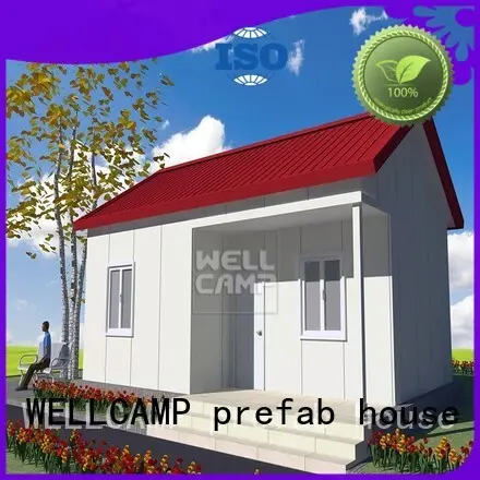 china villa prefab house manufacturers hot sale wholesale WELLCAMP, WELLCAMP prefab house, WELLCAMP container house 1