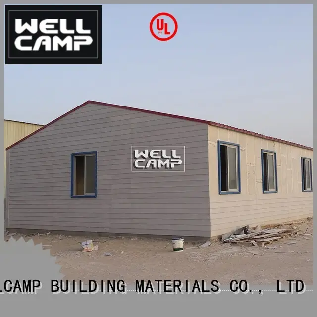 comfortable modern prefabricated houses hot sale for hotel WELLCAMP, WELLCAMP prefab house, WELLCAMP container house 1
