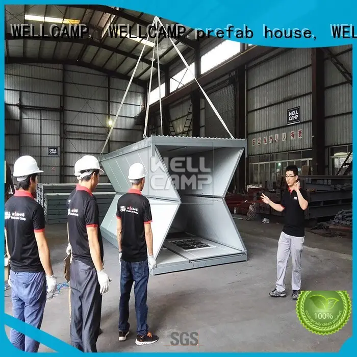 WELLCAMP, WELLCAMP prefab house, WELLCAMP container house low cost custom container homes manufacturer for outdoor builder 1