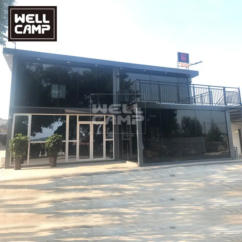 WELLCAMP, WELLCAMP prefab house, WELLCAMP container house folding shipping crate homes labour camp for resort 2