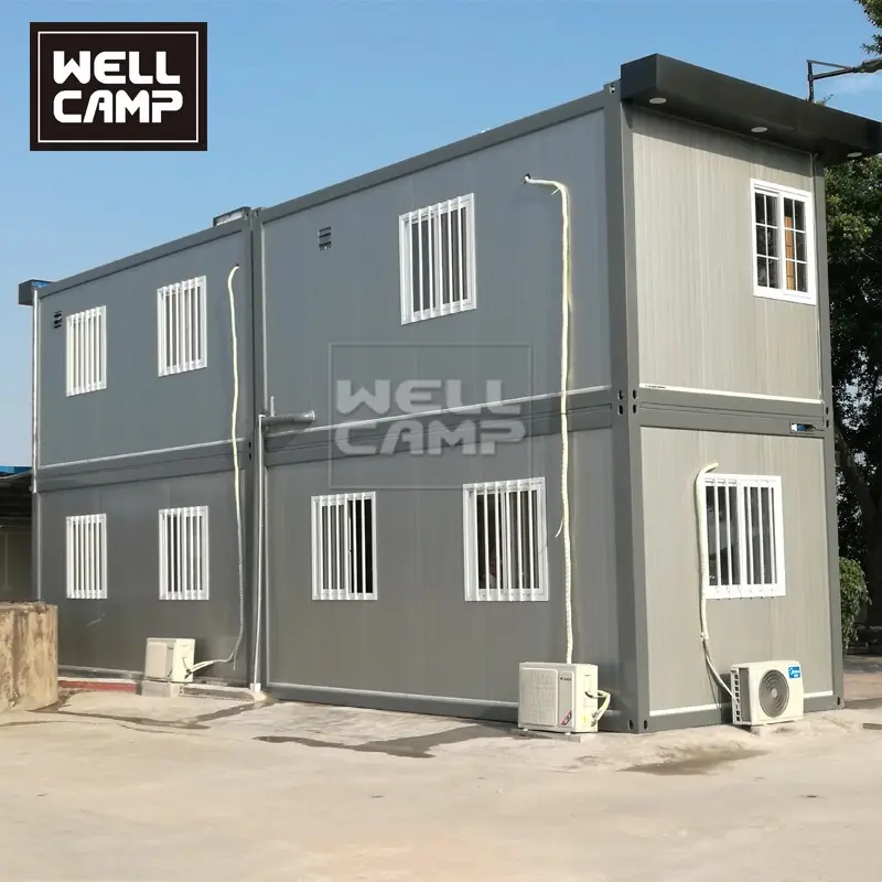 WELLCAMP, WELLCAMP prefab house, WELLCAMP container house folding shipping crate homes labour camp for resort 4