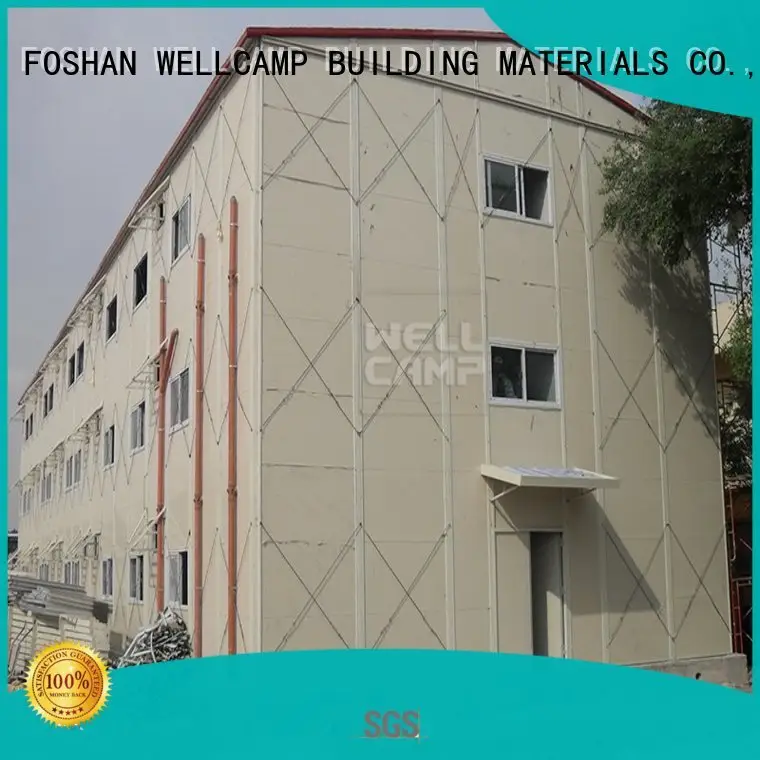 Three Floor Prefabricated Modular Houses In Qatar Project, Wellcamp K-17 1