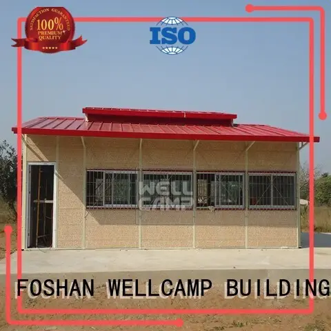 Modern Prefabricated House For Classroom In Mozambique Project, Wellcamp K-16 1
