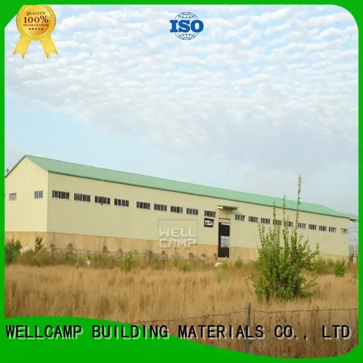 steel workshop for chicken shed WELLCAMP, WELLCAMP prefab house, WELLCAMP container house 1
