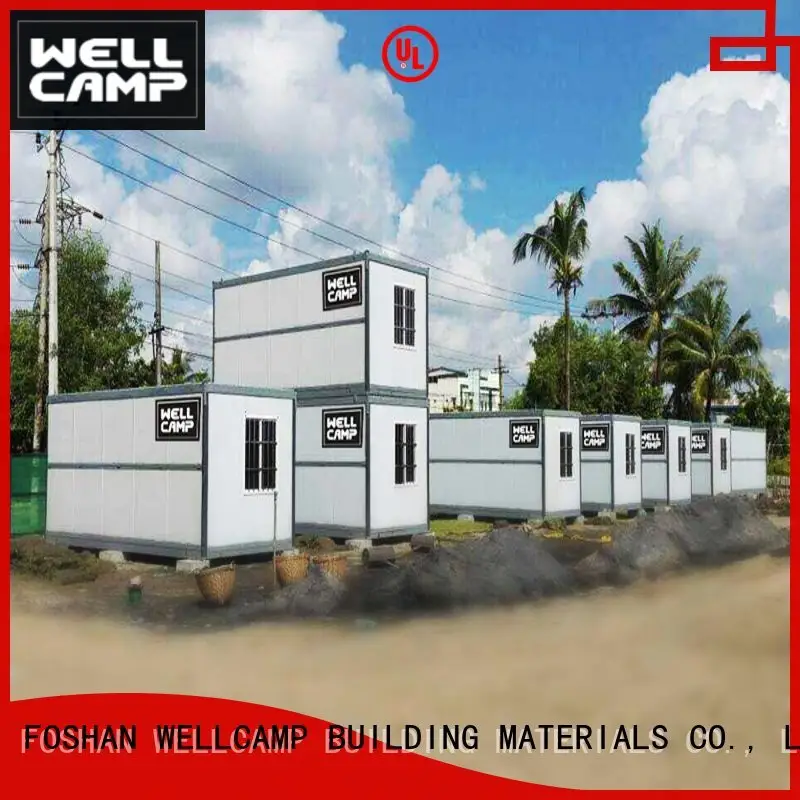 WELLCAMP, WELLCAMP prefab house, WELLCAMP container house color prefabricated shipping container homes wholesale 1
