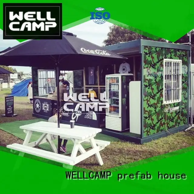 WELLCAMP, WELLCAMP prefab house, WELLCAMP container house material foldable large containers for worker 1