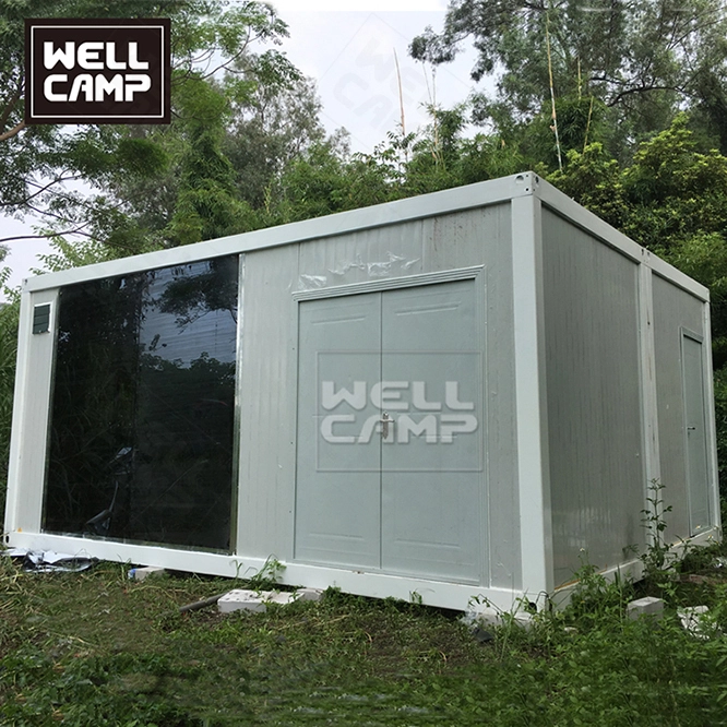 Living Container Canteen Combined by Two 20ft Container Houses 1