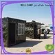 WELLCAMP, WELLCAMP prefab house, WELLCAMP container house house foldable expandable homes for outdoor builder 1