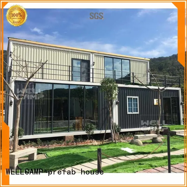 china luxurious prefab villa for sale manufacturers wholesale for sale WELLCAMP, WELLCAMP prefab house, WELLCAMP container house 1