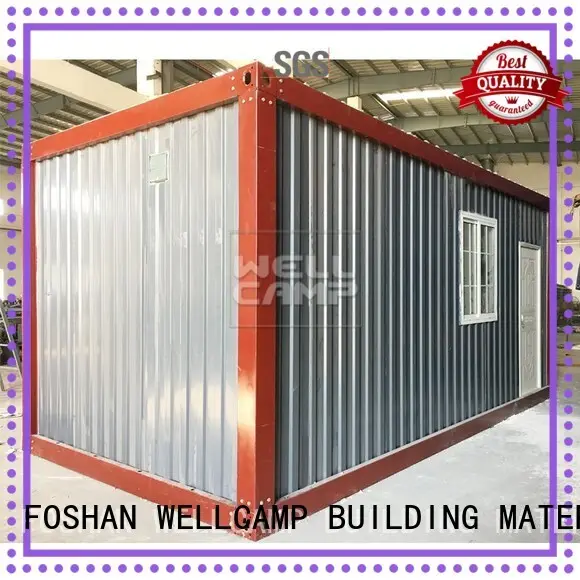 WELLCAMP, WELLCAMP prefab house, WELLCAMP container house fast installed china prefabricated container house for living 1