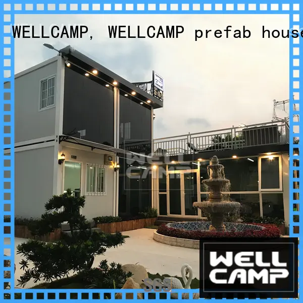 WELLCAMP, WELLCAMP prefab house, WELLCAMP container house light steel customized steel villa house for sale 1