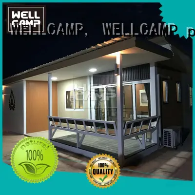 WELLCAMP, WELLCAMP prefab house, WELLCAMP container house detachable china luxury living container villa in garden for resort 1