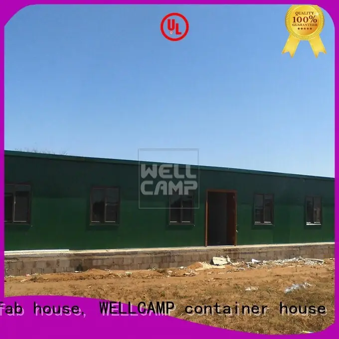 WELLCAMP, WELLCAMP prefab house, WELLCAMP container house luxury prefabricated houses manufacturers china for labour camp 1