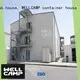 temporary prefab container homes building for dormitory 1