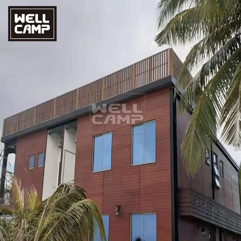 WELLCAMP, WELLCAMP prefab house, WELLCAMP container house concrete modular house manufacturer for countryside 2