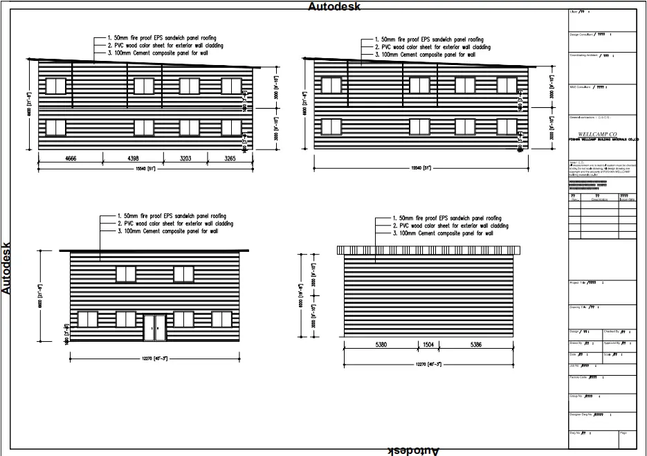 WELLCAMP, WELLCAMP prefab house, WELLCAMP container house concrete modular house manufacturer for countryside 5