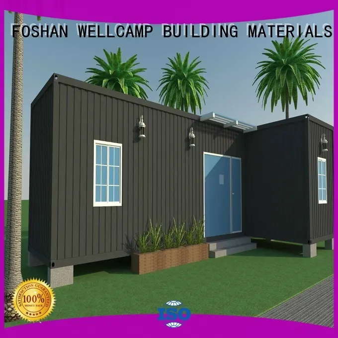 WELLCAMP, WELLCAMP prefab house, WELLCAMP container house luxury container homes in garden 1