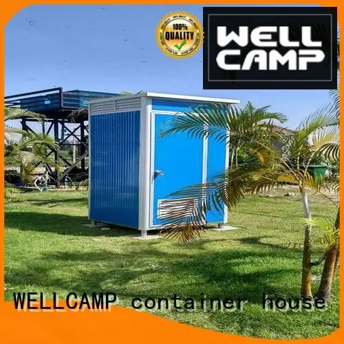 WELLCAMP, WELLCAMP prefab house, WELLCAMP container house sheet portable toilet manufacturers container for outdoor 1
