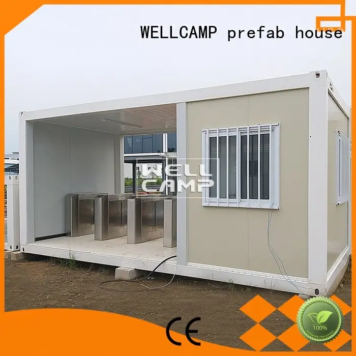 WELLCAMP, WELLCAMP prefab house, WELLCAMP container house completed small container homes apartment online 1
