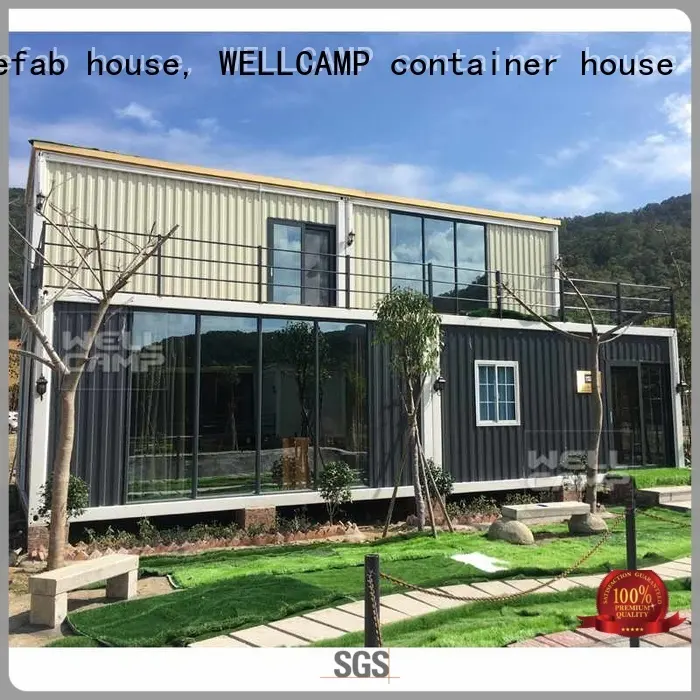 WELLCAMP, WELLCAMP prefab house, WELLCAMP container house luxury living container villa suppliers wholesale for hotel 1