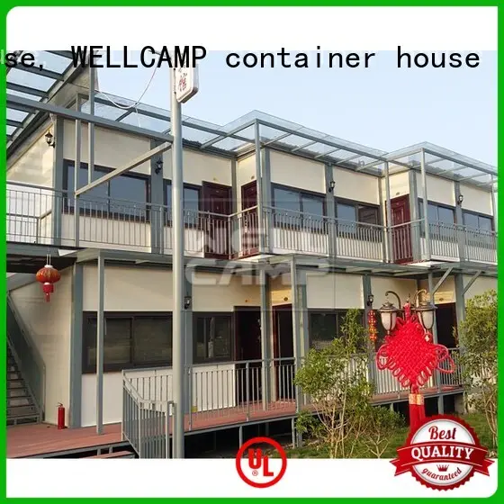 WELLCAMP, WELLCAMP prefab house, WELLCAMP container house shipping container home designs in garden 1