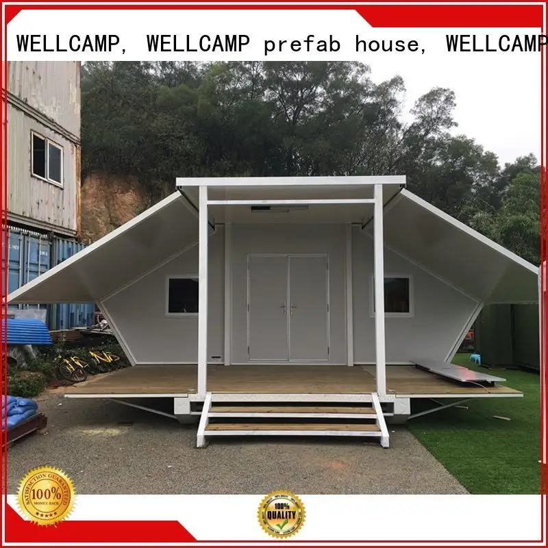 WELLCAMP, WELLCAMP prefab house, WELLCAMP container house container shelter with two bedroom for living 1