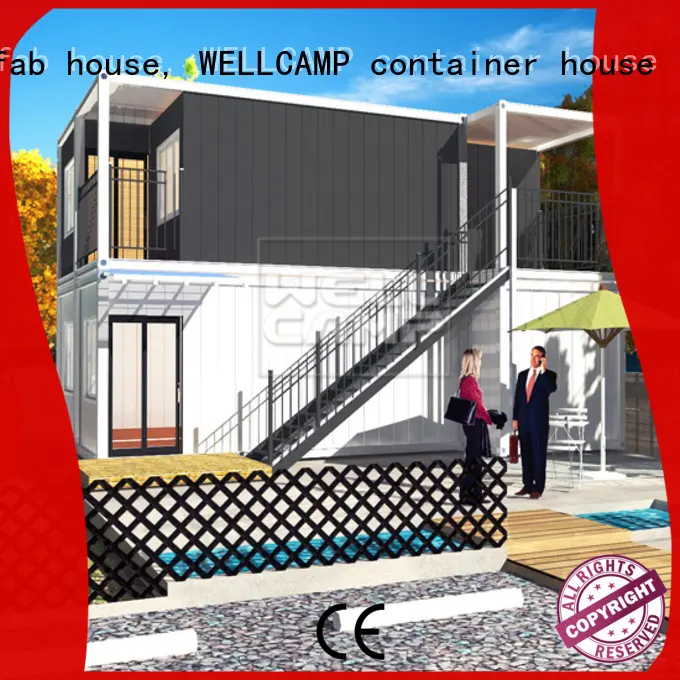 WELLCAMP, WELLCAMP prefab house, WELLCAMP container house affordable luxury container homes wholesale for hotel 1