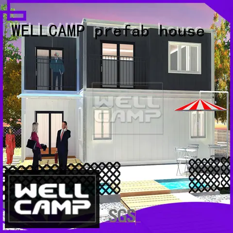 WELLCAMP, WELLCAMP prefab house, WELLCAMP container house detachable buy container home in garden for sale 1