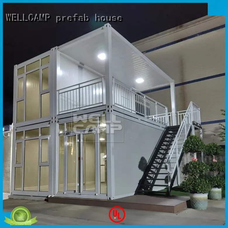 WELLCAMP, WELLCAMP prefab house, WELLCAMP container house affordable luxury living container villa suppliers labour camp for resort 1