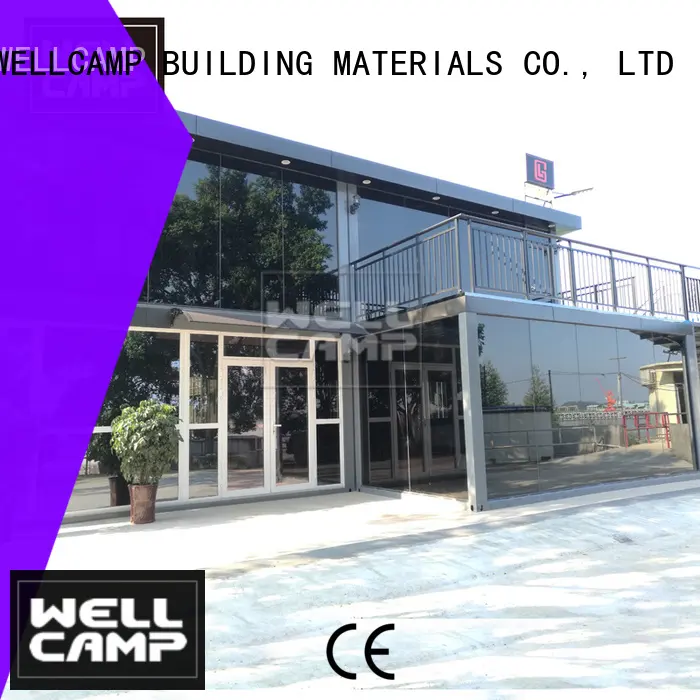 WELLCAMP, WELLCAMP prefab house, WELLCAMP container house low cost container villa labour camp for resort 1