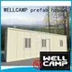 WELLCAMP, WELLCAMP prefab house, WELLCAMP container house steel container houses home for renting 1