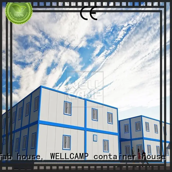 WELLCAMP, WELLCAMP prefab house, WELLCAMP container house fast installed container house project wholesale for apartment 1
