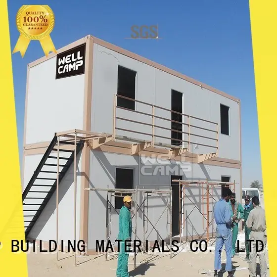 WELLCAMP, WELLCAMP prefab house, WELLCAMP container house corrugated container house for sale wholesale for goods 1