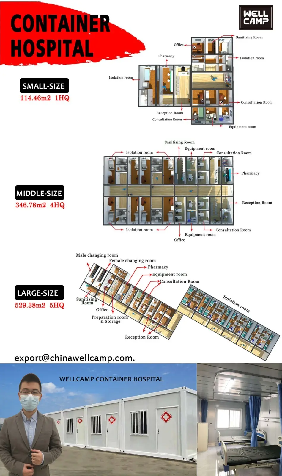two glass small container homes with walkway wholesale 5