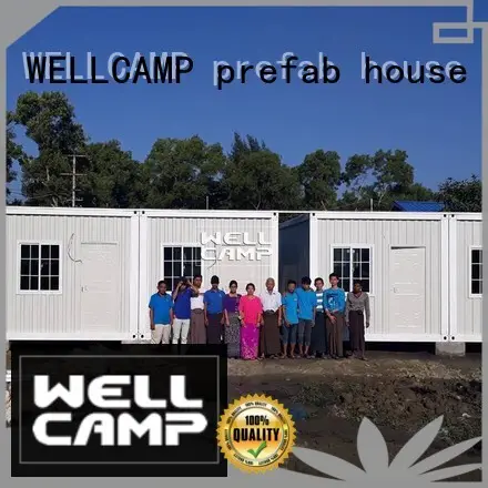WELLCAMP, WELLCAMP prefab house, WELLCAMP container house steel container houses home for living 1