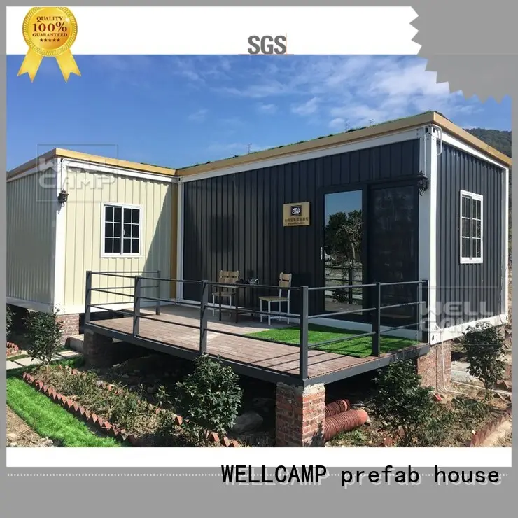 WELLCAMP, WELLCAMP prefab house, WELLCAMP container house eco friendly buy shipping container home labour camp for resort 1