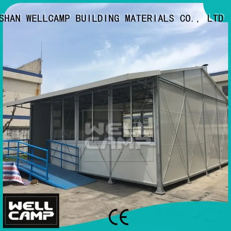 WELLCAMP, WELLCAMP prefab house, WELLCAMP container house dormitory tiny houses prefab home for office 1