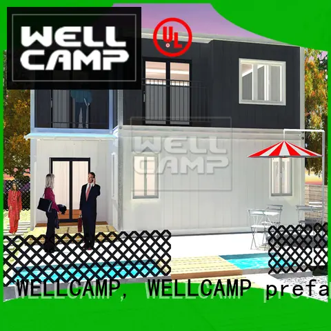 WELLCAMP, WELLCAMP prefab house, WELLCAMP container house folding buy container home wholesale 1
