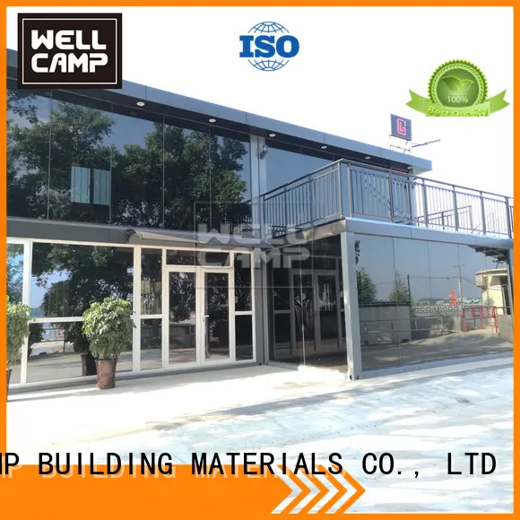 WELLCAMP, WELLCAMP prefab house, WELLCAMP container house china luxury living container villa in garden for resort 1